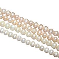 Cultured Potato Freshwater Pearl Beads, natural, different styles for choice, 10-11mm, Hole:Approx 0.8mm, Sold Per Approx 15 Inch, Approx 14 Inch Strand