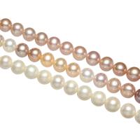 Cultured Potato Freshwater Pearl Beads, natural, different styles for choice, 8-9mm, Hole:Approx 0.8mm, Sold Per Approx 15.7 Inch, Approx 16 Inch Strand