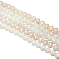 Perles nacres baroques de culture d'eau douce , perle d'eau douce cultivée, naturel, styles différents pour le choix, 10-11mm, Trou:Environ 0.8mm, Vendu par brin