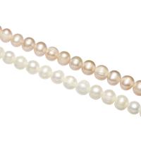 Cultured Potato Freshwater Pearl Beads, natural, different styles for choice, 8-9mm, Hole:Approx 0.8mm, Sold By Strand