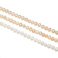 Perles nacres baroques de culture d'eau douce , perle d'eau douce cultivée, naturel, styles différents pour le choix, 4-5mm, Vendu par brin