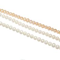 Perla Barroca Freshwater, Perlas cultivadas de agua dulce, natural, diferentes estilos para la opción, 4-5mm, Vendido por Sarta