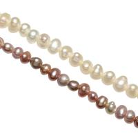 Cultured Baroque Freshwater Pearl Beads, natural, different styles for choice, 3-4mm, Sold By Strand