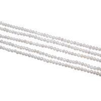 Cultured Potato Freshwater Pearl Beads, natural, white, 2-3mm, Hole:Approx 0.8mm, Sold Per Approx 15 Inch Strand