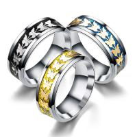 acero inoxidable anillo, con resina, Mariposa, chapado, diverso tamaño para la opción & para mujer, más colores para la opción, Vendido por UD