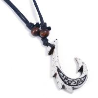 канифоль Свитер ожерелье, с пеньковый трос, Мужская, длина:Приблизительно 31.5 дюймовый, 10пряди/Лот, продается Лот