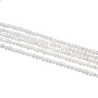 Cultured Baroque Freshwater Pearl Beads, Nuggets, natural, white, 2.8-3.2mm, Hole:Approx 0.8mm, Sold Per Approx 15.5 Inch Strand