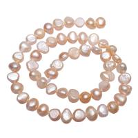 Cultured Potato Freshwater Pearl Beads natural pink 7-8mm Approx 0.8mm Sold Per Approx 15 Inch Strand
