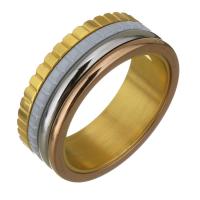 Палец кольцо из нержавеющей стали, нержавеющая сталь, Другое покрытие, разный размер для выбора & Женский, 8mm, продается PC