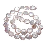 Perles nacres baroques de culture d'eau douce , perle d'eau douce cultivée, pepite, naturel, rose, 11-12mm, Vendu par Environ 14.5 pouce brin