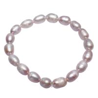 Cultured Potato Freshwater Pearl Beads, natural, purple, 7-8mm, Hole:Approx 0.8mm, Sold Per Approx 7.5 Inch Strand