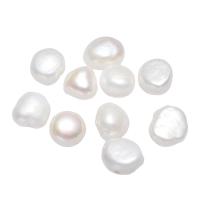 Naturales agua dulce perlas sueltas, Perlas cultivadas de agua dulce, Patata, Blanco, 8-9mm, agujero:aproximado 0.8mm, Vendido por UD