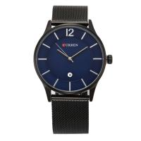 CURREN® Men Jewelry Watch Zinc Alloy with Glass plated for man & waterproof 21mm Length Approx 8.6 Inch Sold By PC