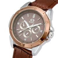 PU Leather, with Tibetan Style dial & Glass, plated, adjustable & for woman & with rhinestone, nickel, lead & cadmium free, 34x10.8mm, Length:Approx 7.3 Inch, Sold By PC