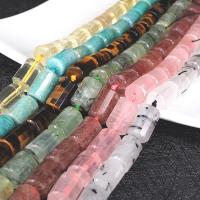 Mixed Gemstone Beads, different materials for choice & faceted, 12x17mm, Approx 21/Strand, Sold Per Approx 14.9 Inch Strand