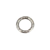 Cink ötvözet összekapcsolása Ring, Fánk, antik ezüst színű bevonattal, nikkel, ólom és kadmium mentes, 8x8x1mm, Lyuk:Kb 5mm, 500PC-k/Lot, Által értékesített Lot