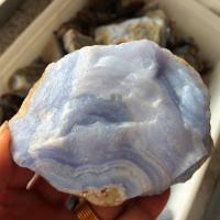 Blue Chalcedony Craft Decoration Nuggets 30mm-40mm Approx Sold By Lot