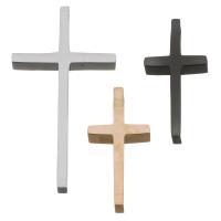 Stainless Steel Cross Pendants plated Approx 3.5mm Sold By PC
