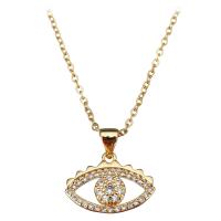 Stainless Steel Jewelry Necklace with 1.5Inch extender chain Eye gold color plated oval chain & for woman & with rhinestone 2mm Sold Per Approx 18 Inch Strand