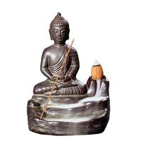 Backflow Incense Burner, Porcelain, durable, more colors for choice, 100x80x135mm, Sold By PC