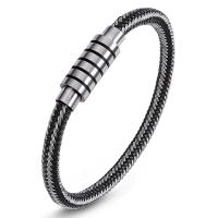 Stainless Steel Jewelry Bracelet, different length for choice & for man, 30x85mm, Sold By Strand