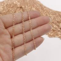 Stainless Steel Oval Chain plated Approx Sold By Bag