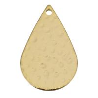 Brass Jewelry Pendants Teardrop platinum plated Approx 1mm Sold By Lot