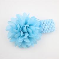 Headband Cloth Flower for baby & elastic 110mm Sold By PC