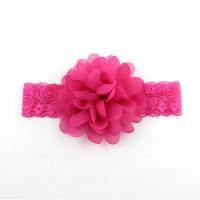 Headband Cloth Flower for baby & elastic 80mm Sold By PC