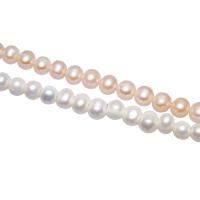 Cultured Potato Freshwater Pearl Beads, natural, more colors for choice, 8-9mm, Sold By Strand