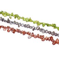 Cultured Baroque Freshwater Pearl Beads, Nuggets, more colors for choice, 5-9mm, Hole:Approx 0.8mm, Sold By Strand