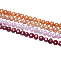 Cultured Potato Freshwater Pearl Beads, more colors for choice, 8-9mm, Hole:Approx 0.8mm, Sold By Strand