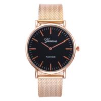 Unisex Wrist Watch Zinc Alloy with Glass Chinese watch movement nickel lead & cadmium free waterproofless plated Approx 9.5 Inch  Sold By PC
