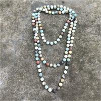 Амазонит Ожерелье, разные стили для выбора, отверстие:Приблизительно 1.0mm, продается Strand