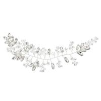 Quartz Headband with Iron handmade for woman silver color Length Approx 11.23 Inch Sold By PC