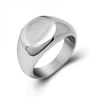 Titantium Steel δάχτυλο του δακτυλίου, Titanium Steel, για άνδρες και γυναίκες & διαφορετικό μέγεθος για την επιλογή, αρχικό χρώμα, Sold Με PC
