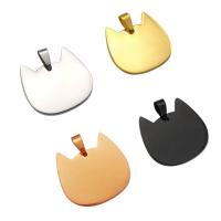 Titanium Steel Pendants, plated, Unisex, more colors for choice, 30x2x32mm, Hole:Approx 1.5mm, 5PCs/Lot, Sold By Lot