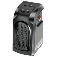 plástico ABS Calentador práctico, con diferente enchufe de alimentación & LED, Negro, 85x160x100mm, Vendido por UD