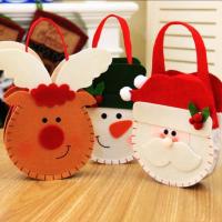Christmas Gift Bag, Cloth, Christmas jewelry & different styles for choice, 150x180mm, 10PCs/Lot, Sold By Lot