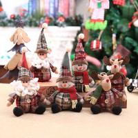 tissu Ornements de décoration de Noël, Bijoux de Noël & styles différents pour le choix, 120x280mm, 130x280mm, 10PC/lot, Vendu par lot