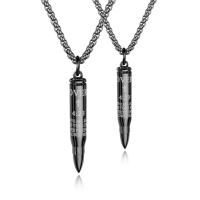 Titanium Steel Pendants Bullet plated can open and put into something Approx 2-4mm Sold By PC