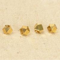 Brass Jewelry Beads, plated, different size for choice & faceted, more colors for choice, nickel, lead & cadmium free, Hole:Approx 1.5-2mm, 100PCs/Lot, Sold By Lot