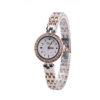 Women Wrist Watch Zinc Alloy with Glass Chinese watch movement nickel lead & cadmium free for woman & with rhinestone plated 25mm 8mm Approx 7.5 Inch  Sold By PC