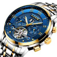 Pánské náramkové hodinky, Nerez, s Sklo & Zinek, Životodolný voděodolný & pro muže, více barev na výběr, 42mm, Délka Cca 8.6 inch, Prodáno By PC