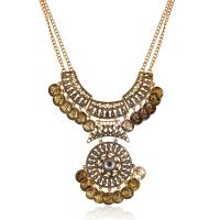 Zinc Alloy Jewelry Necklace with 5cm extender chain plated Unisex & twist oval chain lead & cadmium free Sold Per Approx 17.7 Inch Strand