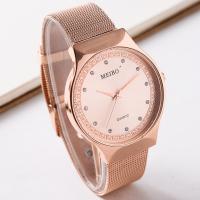 Women Wrist Watch Zinc Alloy with Glass Chinese watch movement nickel lead & cadmium free waterproofless & for woman & with rhinestone plated 40mm Approx 9.5 Inch Sold By Lot