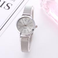 Women Wrist Watch Zinc Alloy with Glass Chinese watch movement nickel lead & cadmium free waterproofless & for woman plated 40mm Approx 9.5 Inch Sold By Lot