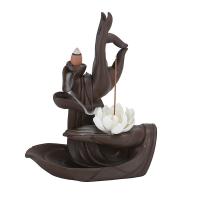 Backflow Incense Burner, Porcelain, different styles for choice, 165x212x78mm, Sold By PC