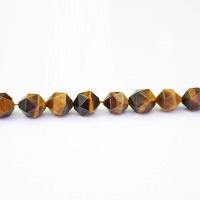 Tiger Eye Beads, poleret, forskellig størrelse for valg, rav, Hole:Ca. 1mm, Solgt af Strand