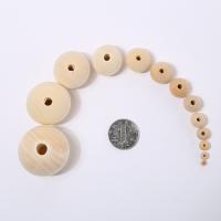 Drvene perle, Drvo, različite veličine za izbor, Rupa:Približno 2-3mm, 1000računala/Torba, Prodano By Torba